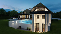 luxe villa met zwembad